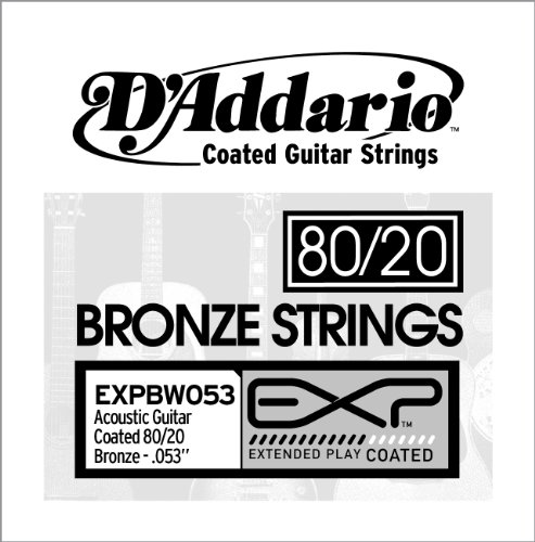 D'Addario EXPBW053 Bronze Einzelsaite für Akustik Gitarre... - Musique & Instruments en promo à 1.90€