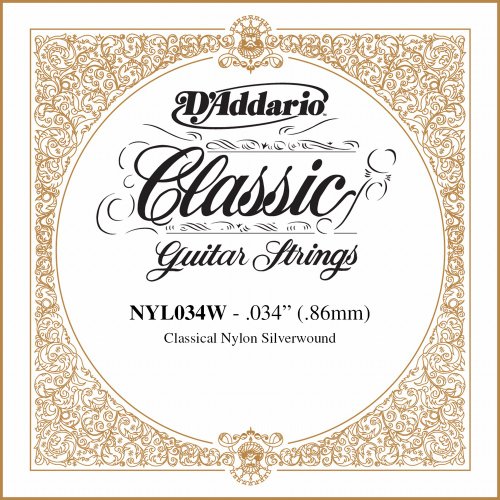 D'Addario NYL034W, cuerda individual de cobre recubierta en... - Musique & Instruments Amazon Espagne à 9.49€