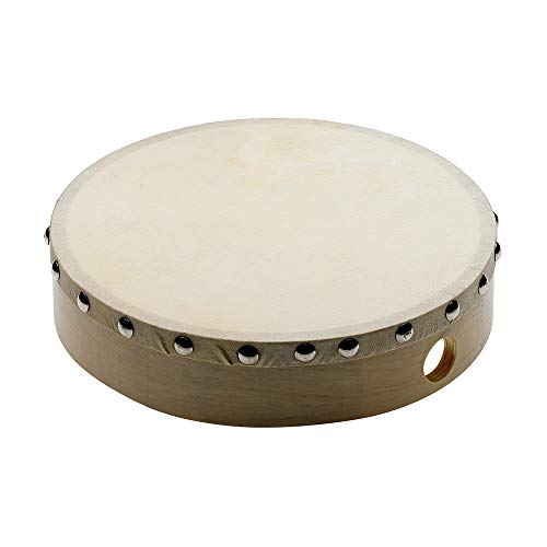 Stagg SHD-1008 8" Pretuned wooden Hand-Drum, with rivetted... - Deal Amazon à 10.27€