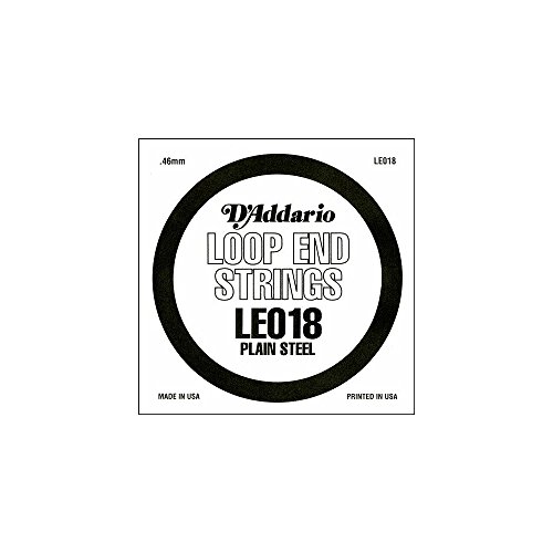 D'Addario LE018 Corde seule en acier pur avec Extrémité à... - DIY & Tools Amazon France à 1.85€