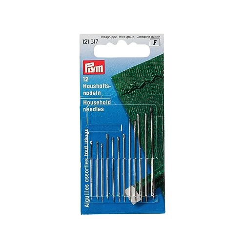 Prym Agujas De Coser para El Hogar, Steel, Dorado/Plata, 12... - Bricolage & Outils en promo à 2.70€