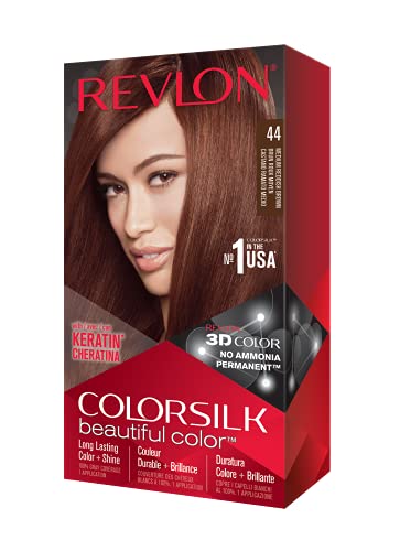 Revlon Permanent Haircolor - Medium Reddish Brown (44 or... - Beauté & Parfums Amazon France à 7.39€