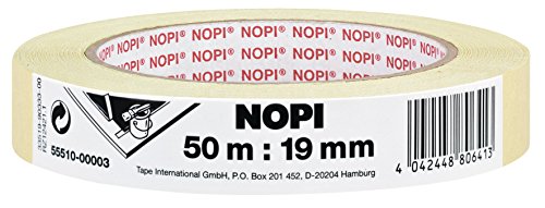 NOPI - Cinta de carrocero (50 m x 19 mm) - Auto & Moto Amazon Espagne à 3.56€