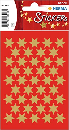 HERMA 3903 Aufkleber Sterne Gold klein, 123 Stück, 14 mm... - Maison & Cuisine Amazon Allemagne à 1.64€