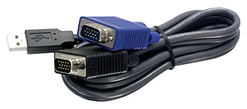 TRENDnet, TK-CU06, Cable KVM USB VGA 2 en 1, 1,83 m (6... - Deal Amazon à 16.23€