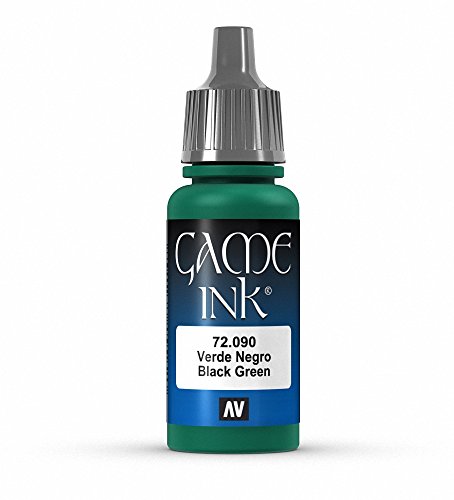 Vallejo Game Ink - Inky Black Green - VAL72090 - Loisirs Créatifs Amazon Espagne à 2.70€