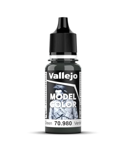 Vallejo Model Color Peinture Acrylique Vert Noir Mat 18 ml... - Loisirs Créatifs Amazon France à 3.16€
