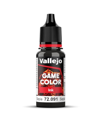 Vallejo Jeu d'encre 17 ml peinture acrylique – Parent Inky... en promo à 3,16€ (-64%) sur Amazon FR