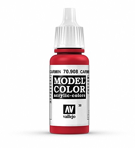Vallejo Peinture acrylique pour modélisme 17 ml rouge carmin - Loisirs Créatifs Amazon France à 3.16€