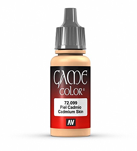Vallejo Game Peinture acrylique 17 ml Cadmium Skin en promo à 3,16€ (-64%) sur Amazon FR