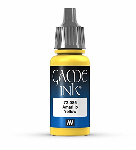 Vallejo Game Peinture acrylique 17 ml Jaune d'encre - Loisirs Créatifs Amazon France à 3.16€