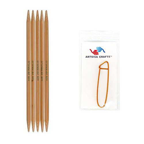 Takumi Bamboo Double Point Knitting Needles 7" 5/Pkg-Size... - Loisirs Créatifs Amazon Espagne à 18.70€