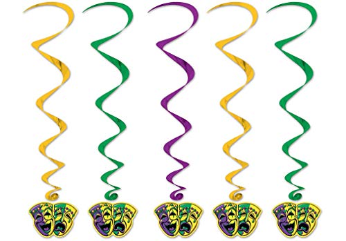 Beistle Mardi Gras géométrique (5/Pkg) - Jouets & Jeux Amazon France à 18.80€