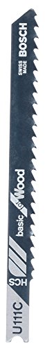 Bosch Accessories Lame de Scie Sauteuse U 111 C HCS, 3mm... en promo à 3,86€ (-52%) sur Amazon FR