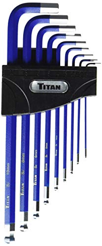 Titan Tools 12714 MM Non Slip Hex Key Set - Multi-Colour... - Bricolage & Outils en promo à 14.81€