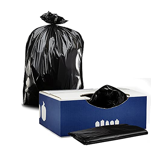 Plasticplace Schwarze 100 l Fassungsvermögen Müllbeutel... - Home & Kitchen Amazon Germany à 17.76€