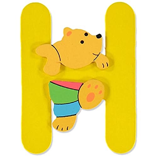 Holzbuchstabe H, Bär-Design, von Bieco - Jouets & Jeux Amazon Allemagne à 1.50€