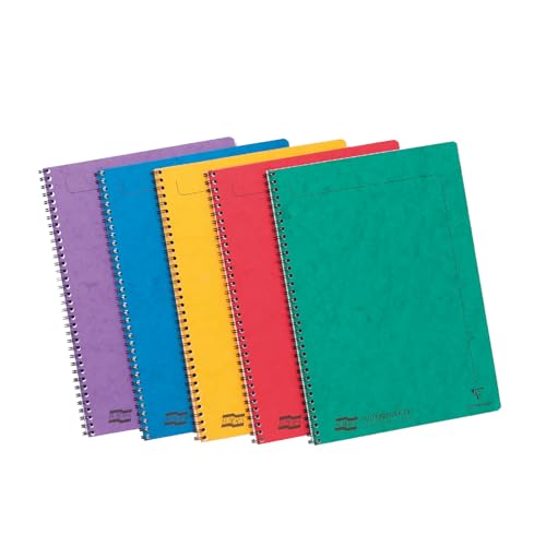 Clairefontaine 4860Z - Lot de 10 Cahiers à Spirale... en promo à 24,90€ (-41%) sur Amazon FR