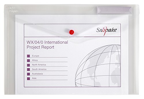 Snopake 11154X cartellina con fermafoglio Trasparente... - Auto & Moto Amazon Italie à 9.92€