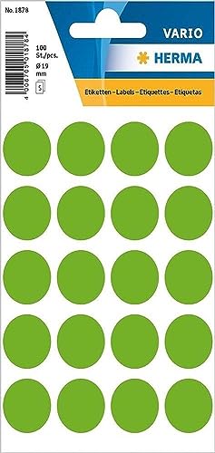 Herma | Etichette multiuso, rotonde, diametro 8 mm, 540... - Amazon Italie à 5.31€