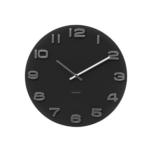 Karlsson Vintage - Reloj de Pared, Caja de Color Negro - Amazon Espagne à 30.16€