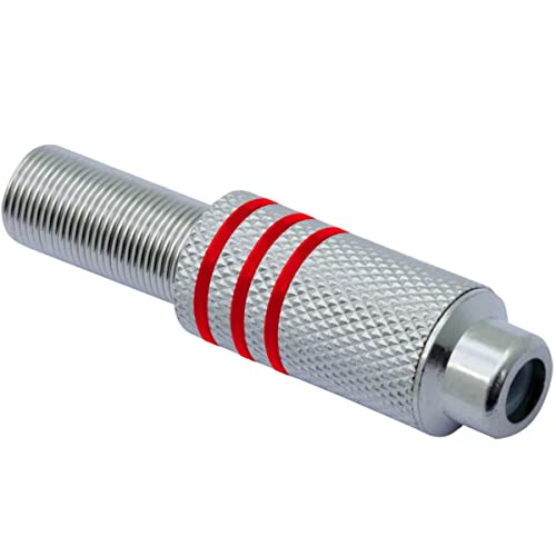 Audio Connectors 609060 Metal RCA Female for Cables, 6 mm... - High-Tech & Électronique en promo à 2.54€