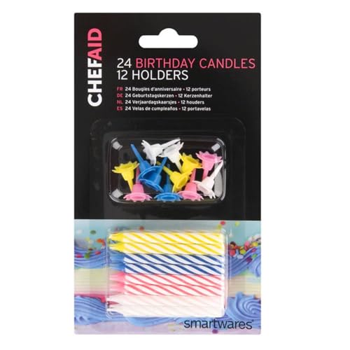 Chef Aid Juego de 36 Velas Decorativas para Tarta de... - High-Tech & Électronique Amazon Espagne à 6.20€