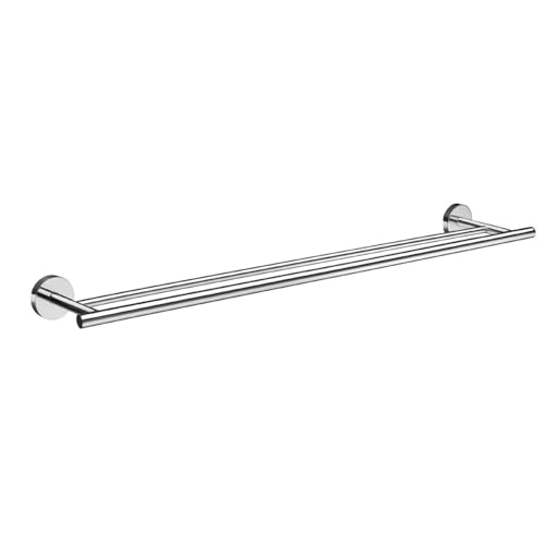Smedbo "Home" Double Towel Rail, Polished Chrome, 64.8 cm - Jardin & Extérieur Amazon Royaume-Uni à 81.92€