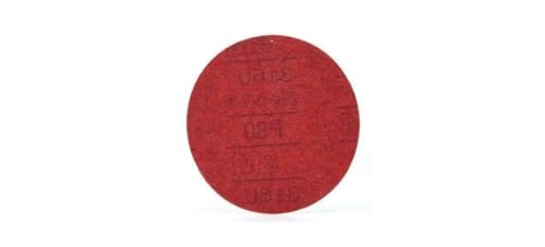 3M 1261 Red Hookit Abrasive, 01261, 6", P80, 50 Scheiben... - Bricolage & Outils Amazon Allemagne à 9.11€