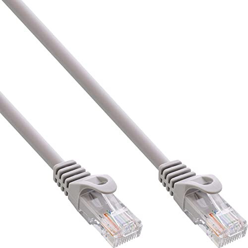 InLine 71411 U/UTP Patch Cable 1 m Grey - High-Tech & Électronique en promo à 2.35€