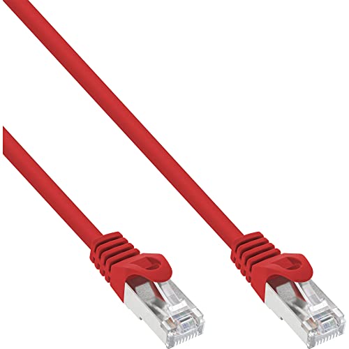 InLine 71502R Patchkabel, F/UTP, Cat.5e, rot, 2m - Animalerie Amazon Allemagne à 2.24€