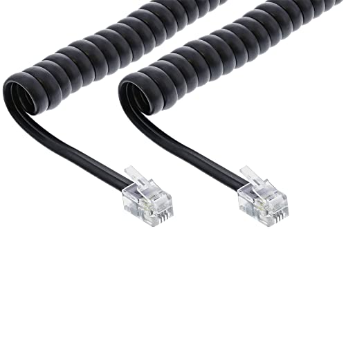 InLine 18893 câble de téléphone 2 m Noir - Cables de... - High-Tech & Électronique Amazon France à 2.22€