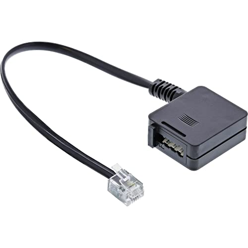 InLine 69945 TAE Adapter Cable RJ11 Male to TAE-F Female... - High-Tech & Électronique Amazon Royaume-Uni à 5.83€