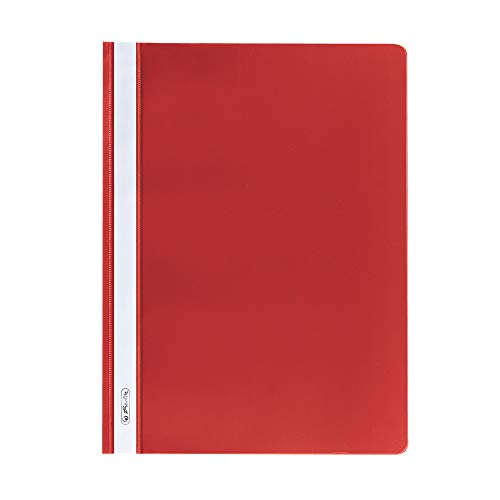 Herlitz 975433 Schnellhefter DIN A4 in rot - Fournitures Bureau Amazon Allemagne à 0.87€