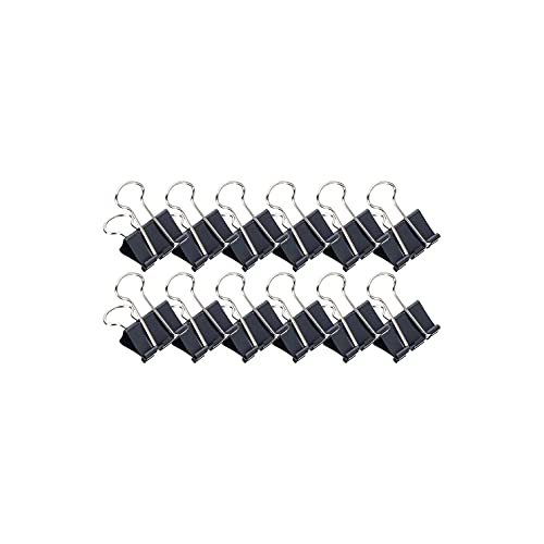 MAUL 21325-90 Foldback-Klammer, schwarz, (B)25 mm... - Amazon Allemagne à 2.08€