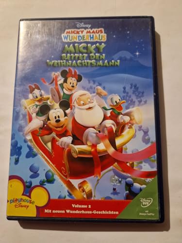 Micky Maus Wunderhaus - Micky rettet den Weihnachtsmann - Jouets & Jeux en promo à 2.82€
