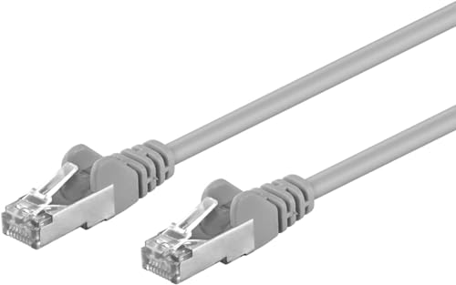 Goobay 50129 CAT 5e Patchcable, F/UTP, Grey, 3m Cable Length - High-Tech & Électronique Amazon Royaume-Uni à 4.79€