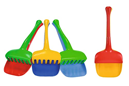 Simba 107101141 - Schaufel und Rechen-Set, 4-Fach Sortiert... - Jouets & Jeux Amazon Allemagne à 2.49€