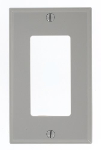 Leviton 80401-NGY Plaque murale pour appareil Decora/GFCI... - Fournitures Bureau Amazon France à 6.34€