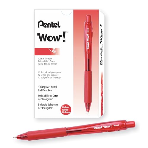 Pentel Lot de 12 Stylo-Bille Rétractable Corps Triangulaire... en promo à 5,21€ (-45%) sur Amazon FR