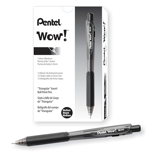 Pentel Lot de 12 Stylo-Bille Rétractable Corps Triangulaire... - Maison & Cuisine Amazon France à 5.21€