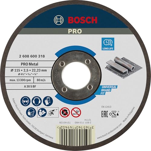 Bosch Professional 2608600318 - Disco abrasivo de corte... - Bricolage & Outils Amazon Italie à 2.48€
