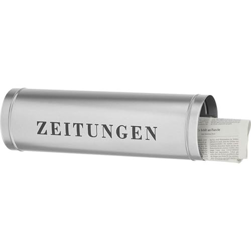 Burg-Wächter 800 - Portaperiodicos redondo 400x120mm plata - Amazon Espagne à 27.60€