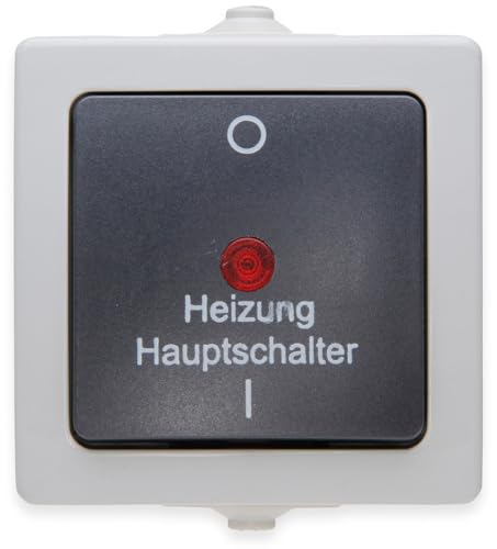 Kopp 565356002 Heating Master Switch for Wall-Mounting/Damp... - Home & Kitchen Amazon UK à 5.10€