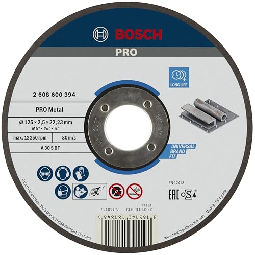 Bosch 1x Mola da taglio PRO Metal piccole, foro 22,23 mm... - Bricolage & Outils en promo à 1.45€