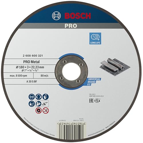 Bosch Accessories 2608600321 Disque à Tronçonner à moyeu... - Bricolage & Outils Amazon France à 3.17€