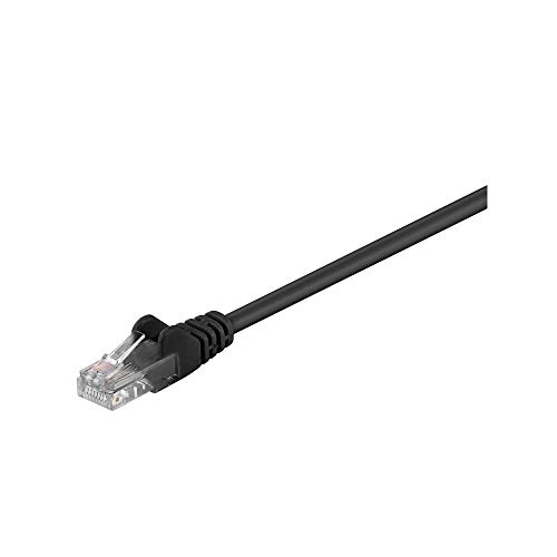 Goobay 68653 CAT 5e Cavo Patch, Rete U/UTP, Nero, 7.5m... - Nouvelle promo Amazon à 2.05€