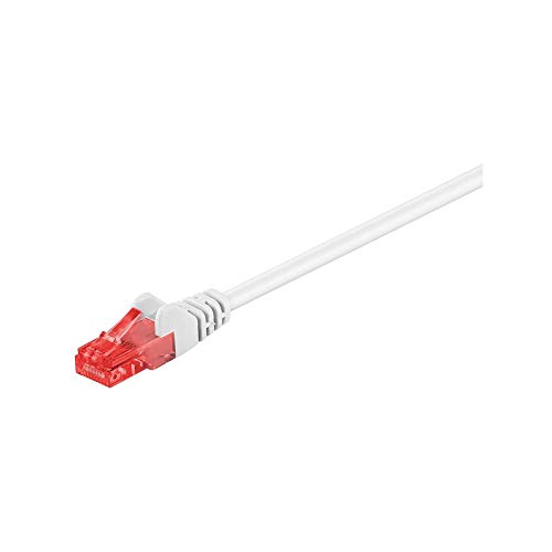 Goobay 68635 CAT 6 Cavo Patch, Rete U/UTP, Bianco, 2m Length - Animalerie Amazon Italie à 1.78€