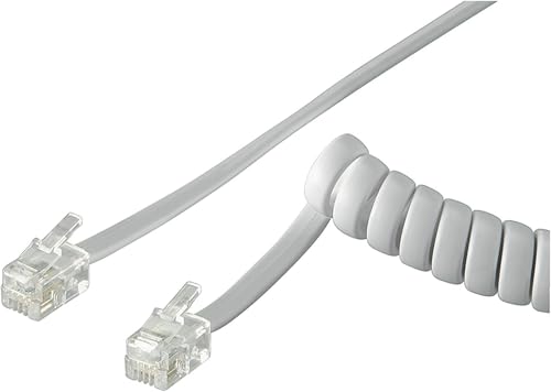 Goobay 68601 Telefonkabel RJ10 Stecker Telefonhörerkabel... - Sports & Fitness Amazon Allemagne à 2.95€