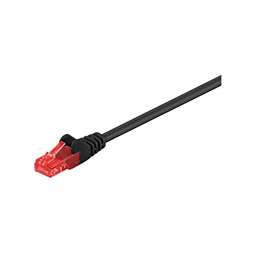 CAT 6 Câble de Liaison, U/UTP, Noir, 5m Longueur de Câble - Animalerie Amazon France à 3.00€